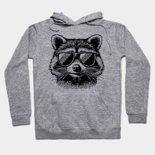 Summer Raccoon Hoodie